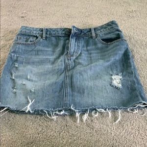 Melrose and Market Jean Skirt